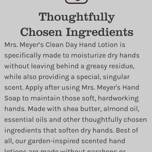 MRS MEYER'S PEPPERMINT HAND LOTION & SOAP SET. - Picture 4 of 6